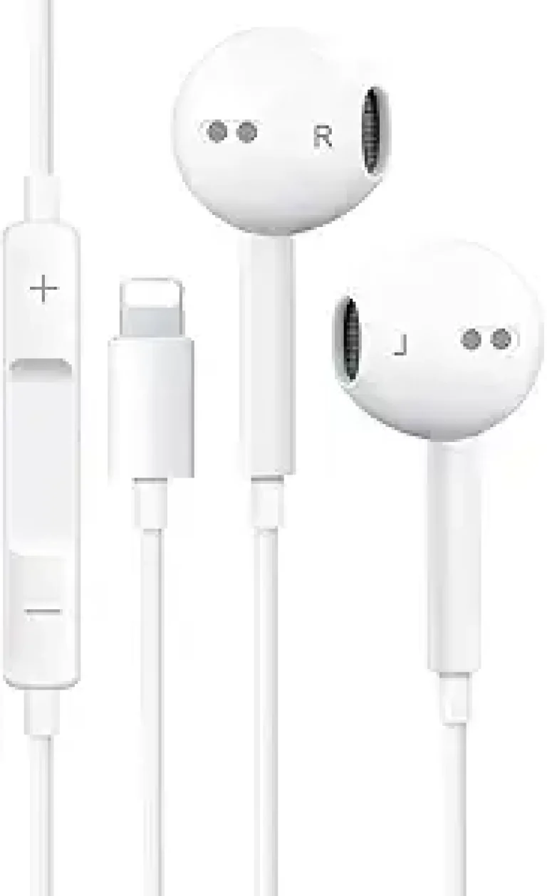 Wired Earphone Headphones for iPhone,Plug and Play Wired Earbuds with Built-in Microphone Support Volume Control, Phone Call Compatible with iPhone 14/13/12/11 Pro Max/Xs Max/XR/X/7/8 Plus