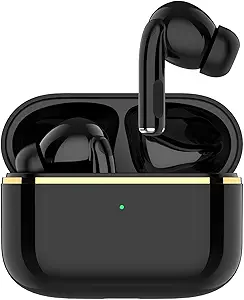 TW300 Wireless Earbuds: Deep Bass, Gaming Sound, Black