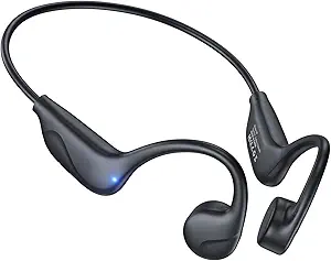 Bone Conduction Bluetooth 5.4 Sports Headphones: 10H Playtime