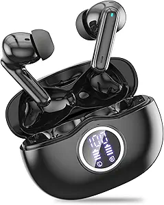 HiFi Stereo Bluetooth 5.3 Earbuds with 50H Playtime