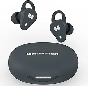 Monster N-Lite 210 Wireless Earbuds – 32H, Waterproof, Sport