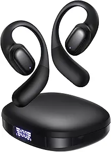 PSIER Bone Conduction Headphones: 40H Playtime, IPX6 Waterproof