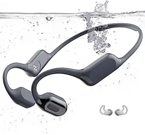 Bone Conduction Waterproof Swimming Headphones with MP3 Player