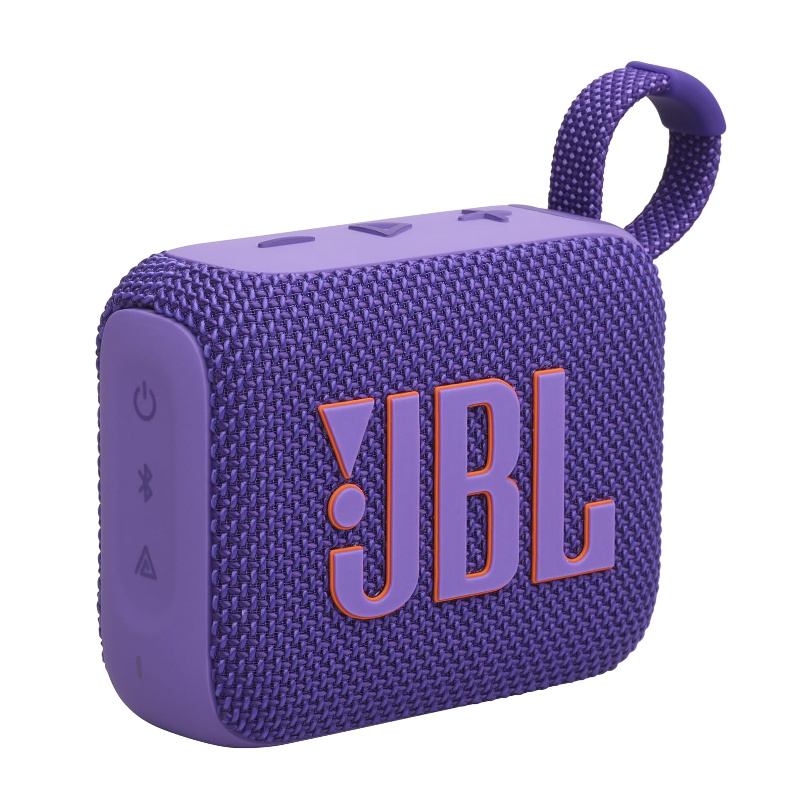 JBL Go 4 – Ultra-Portable, Waterproof and Dustproof Bluetooth Speaker, Big JBL Pro Sound with Punchy bass, 7-Hour Built-in Battery, Made in Part with Recycled Materials (Purple)
