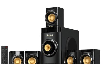 Bobtot 5.1 Small Subwoofer Home Theater – Bluetooth ARC