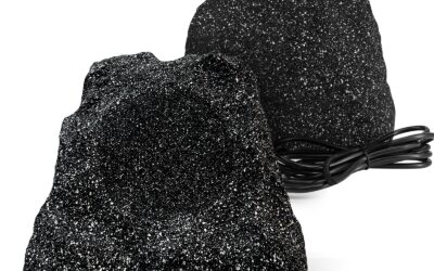 Herdio 8″ IPX7 Waterproof Rock Speakers: 600W Bluetooth Pair