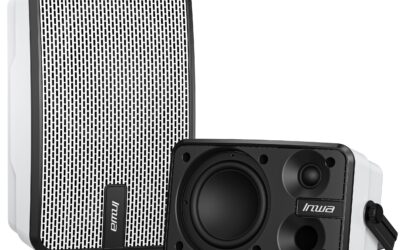 Inwa MZ-621: 400W IPX5 Waterproof Outdoor Speakers (Pair)