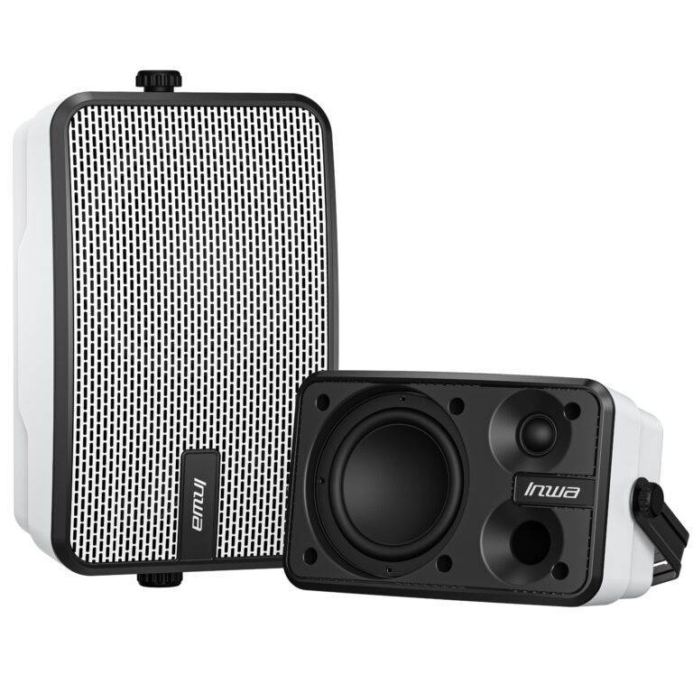 Inwa MZ-621: 400W IPX5 Waterproof Outdoor Speakers (Pair)