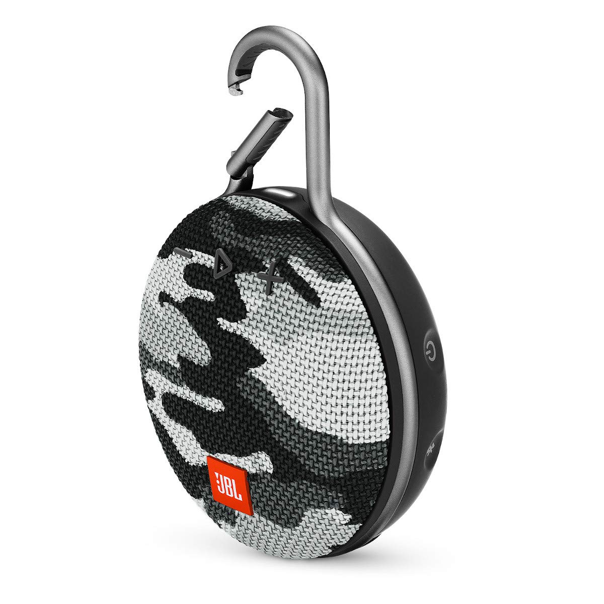 JBL Clip 3 Black Camo: Waterproof 10Hr Portable Speaker