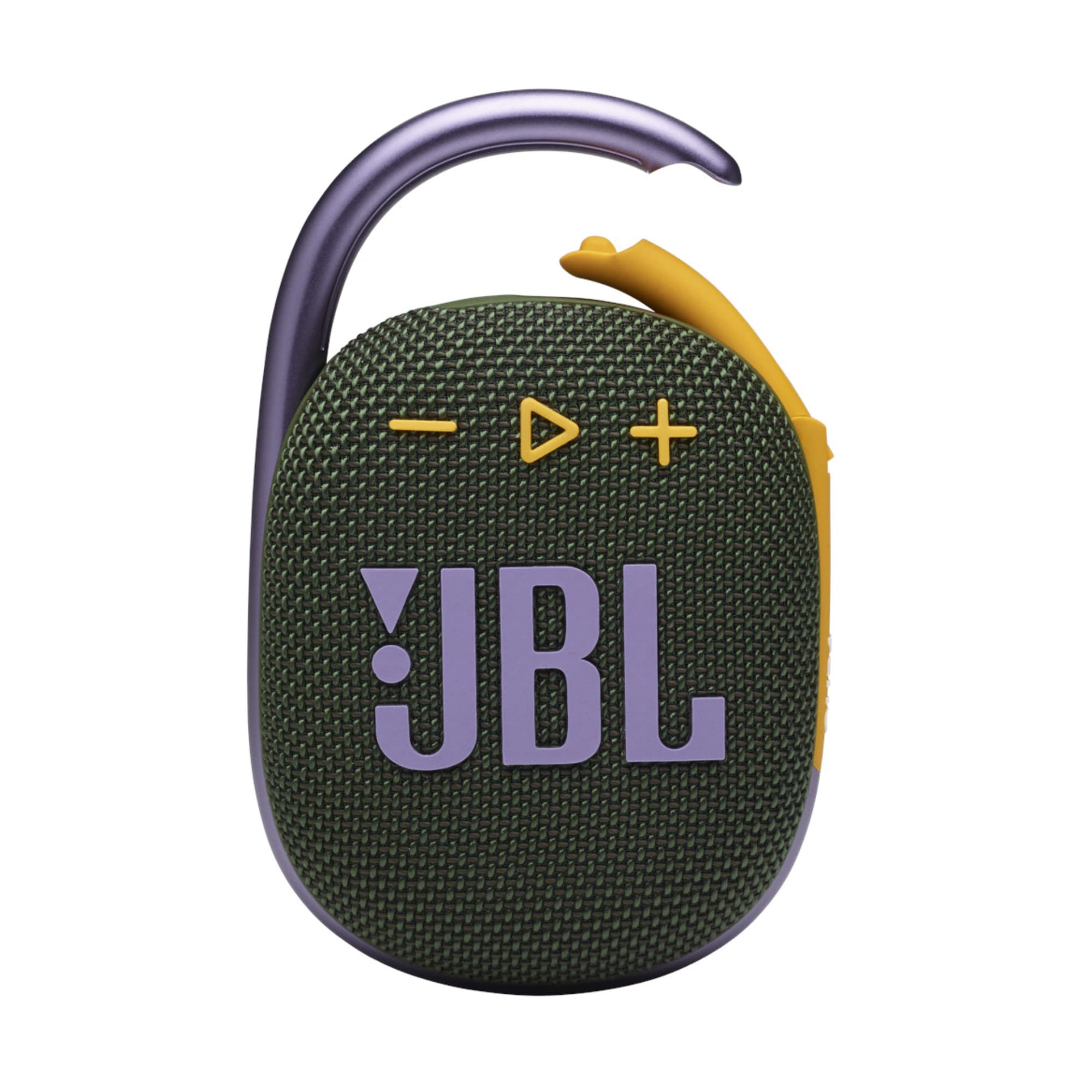 JBL Clip 4 Green: Waterproof Bluetooth Speaker, 10H Play