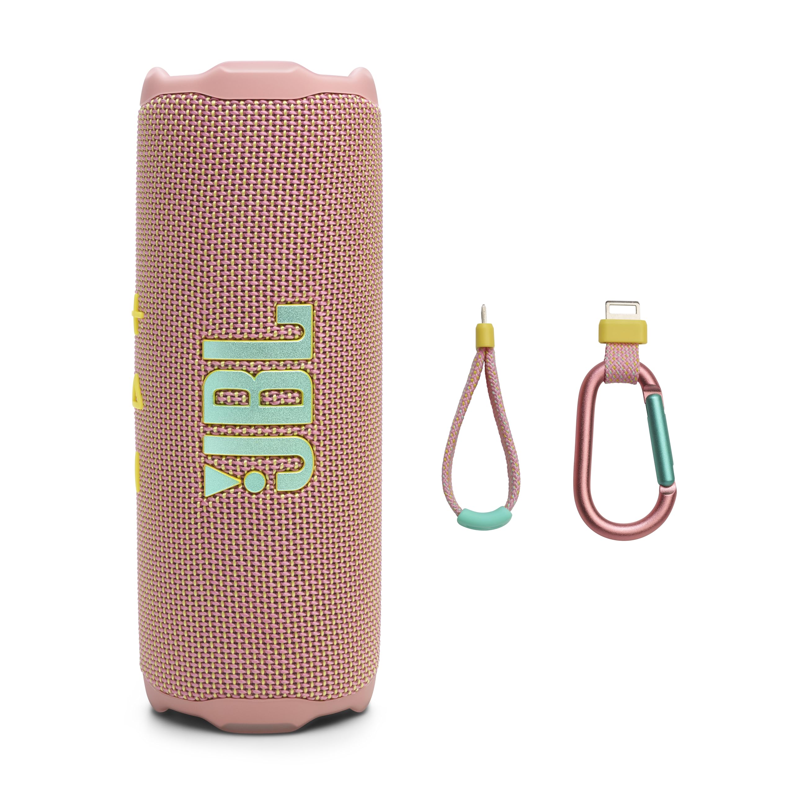 JBL Flip 7 Pink Waterproof Speaker w/ AI Boost, 16H Playtime