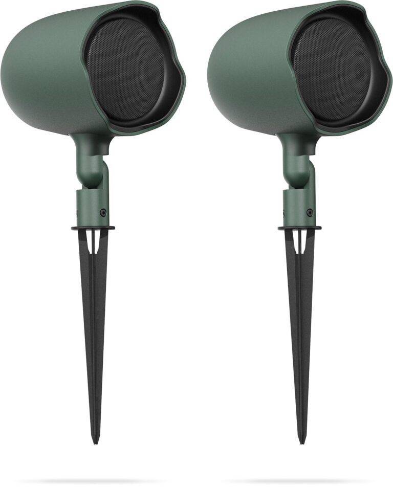 JBL GSF3GN Waterproof Ground-Stake Garden Speakers (Green Pair)