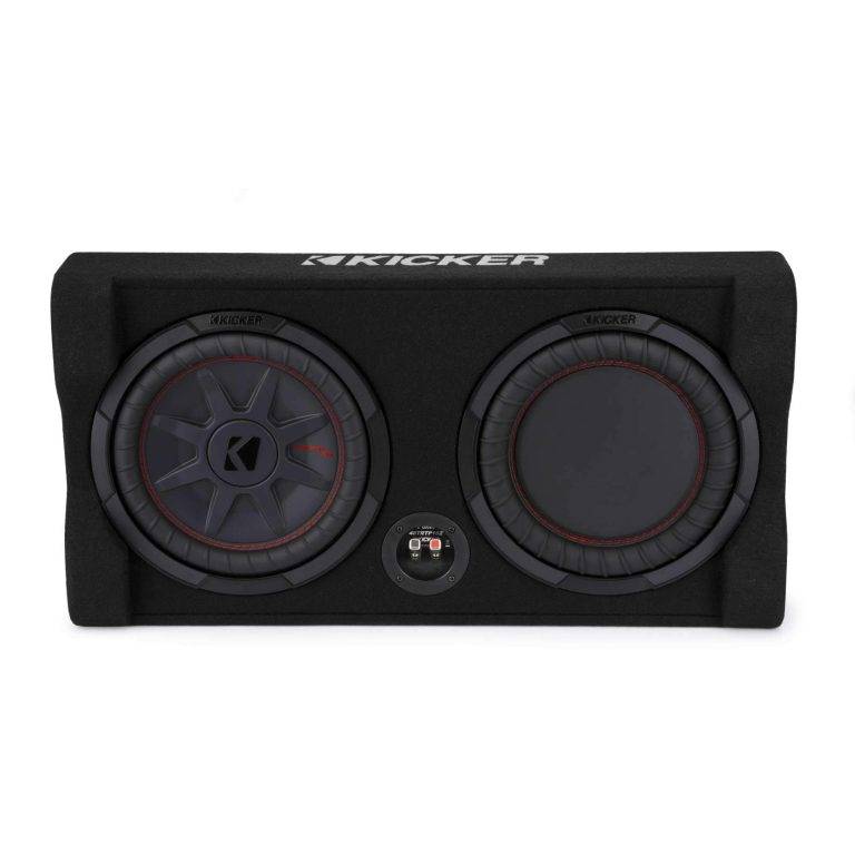 KICKER 48TRTP102 10" Down Firing Sub & Passive Radiator, 2-Ohm
