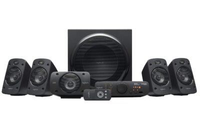 Logitech Z906 THX 5.1 Surround Sound Speakers – Black