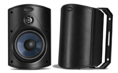 Polk Atrium 4: Powerful Bass Outdoor Speakers (Renewed Pair)