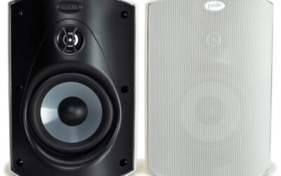 Polk Audio Atrium 5 Outdoor Speakers w/ Powerful Bass (Renewed)