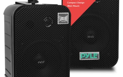 Pyle 300W Marine Grade Outdoor Speakers Pair