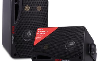 Pyle PDWR42BBT: Waterproof Outdoor Bluetooth Speaker Pair