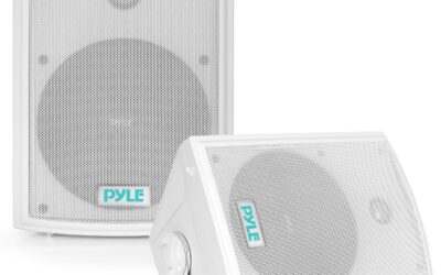 Pyle PDWR63 6.5″ Waterproof Outdoor Speakers – Patio Pair