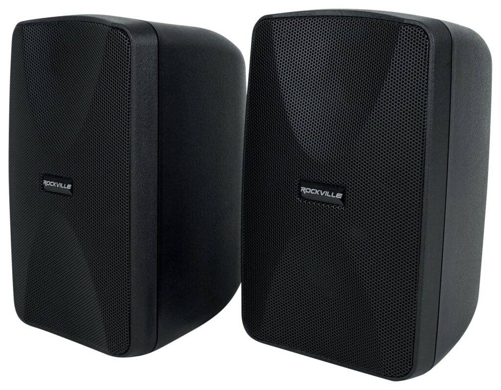 Rockville WET-40B 4" IPX55 Waterproof Wall Speakers (Pair)