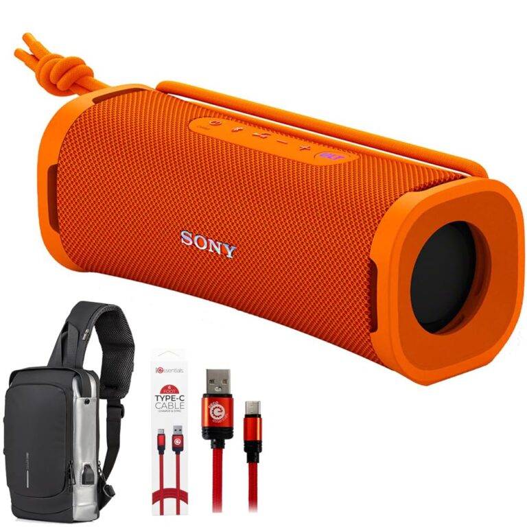 Sony SRS-ULT10D Extra Bass Bluetooth Speaker 2024 Orange Bundle