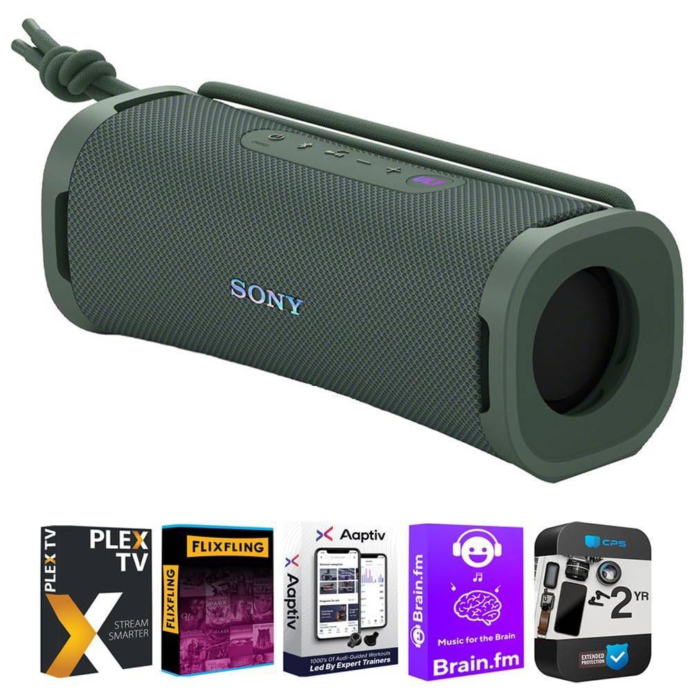 Sony SRSULT10/H Extra Bass Portable Bluetooth Speaker Bundle