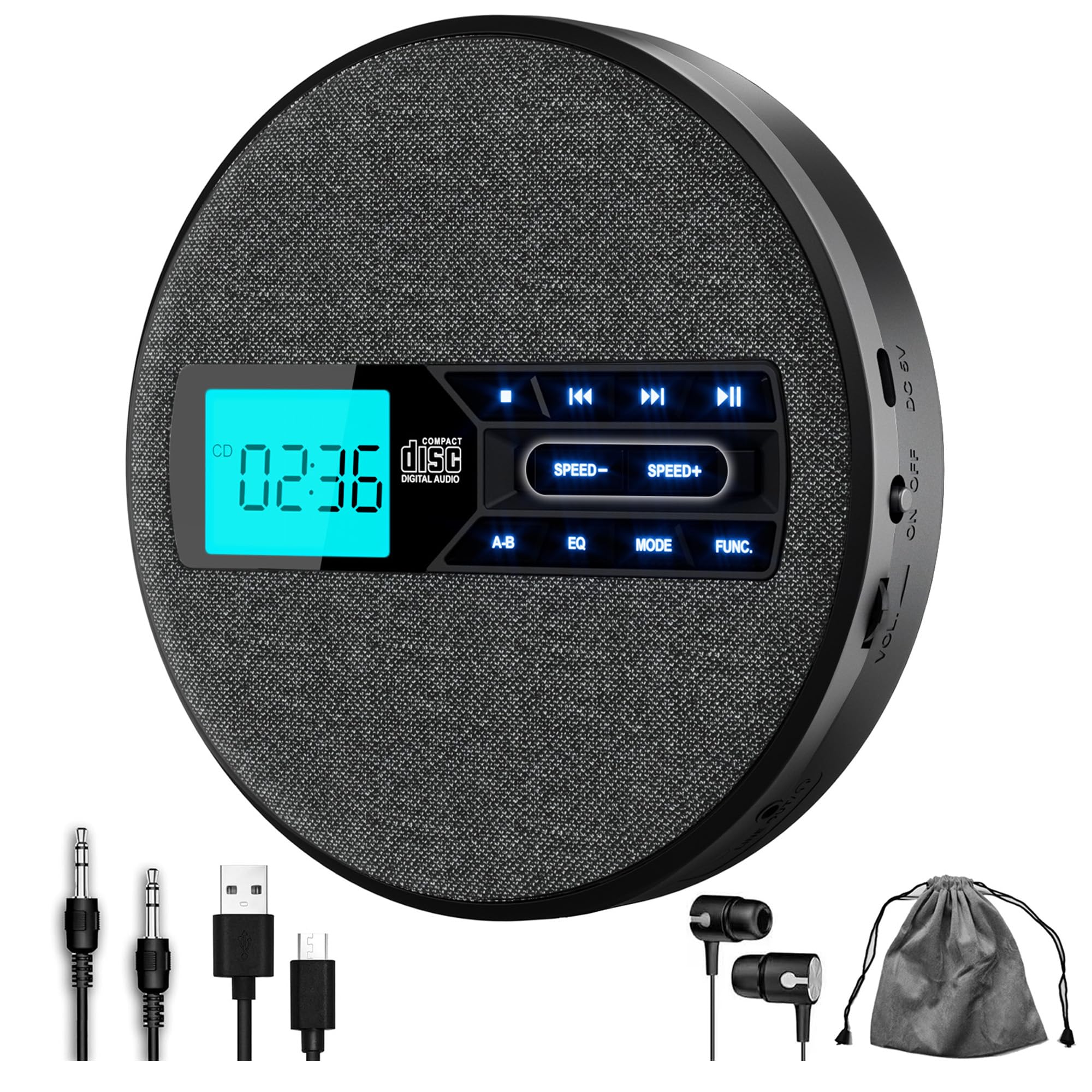 The best portable cd player with speakers of 2026 to Upgrade Your Home