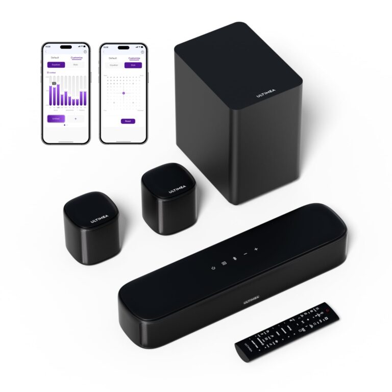 ULTIMEA Aura A30 5.1 Soundbar: 250W Surround w/ Sub & Speakers