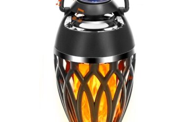 Vanten LED Flame Bluetooth Speaker: IPX5 Waterproof Outdoor