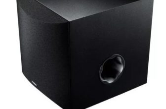 YAMAHA 8″ 100W Powered Subwoofer – Black (NS-SW050BL)