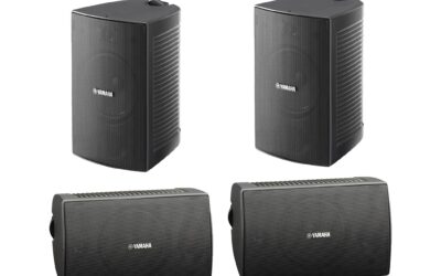 Yamaha NS-AW294BL 4-Pack Outdoor Speakers (Black)