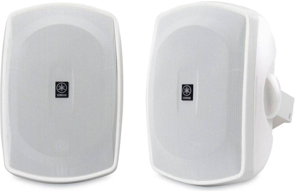 Yamaha NS-AW390WH Weatherproof Outdoor Speakers (White Pair)