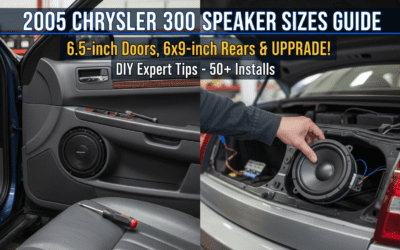 2005 Chrysler 300 Speaker Sizes Guide