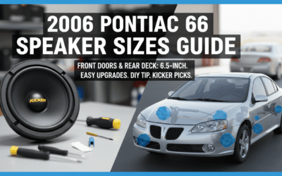 2006 Pontiac G6 Speaker Sizes Guide