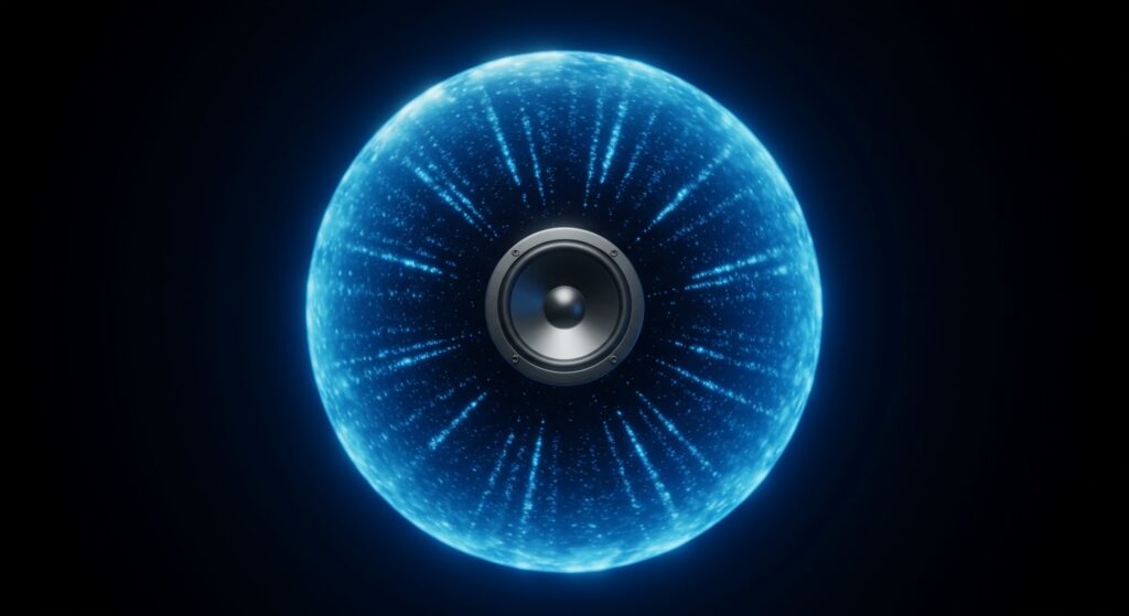 A 25 W Speaker Emits Sound Isotropically: Guide & Math A 25 W Speaker Emits Sound Isotropically: Guide & Math