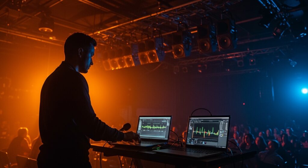 A Sound Engineer is Testing a Bank of Speakers: Full Guide A Sound Engineer is Testing a Bank of Speakers: Full Guide