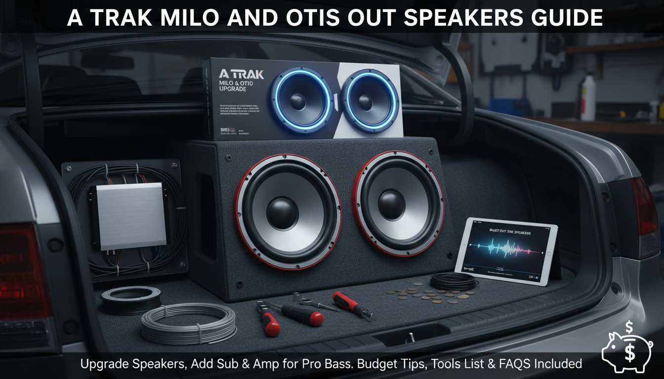 A Trak Milo and Otis Out Speakers Guide A Trak Milo and Otis Out Speakers Guide