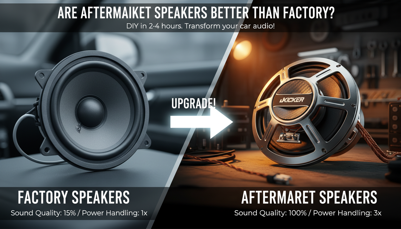 Are Aftermarket Speakers Better Than Factory?