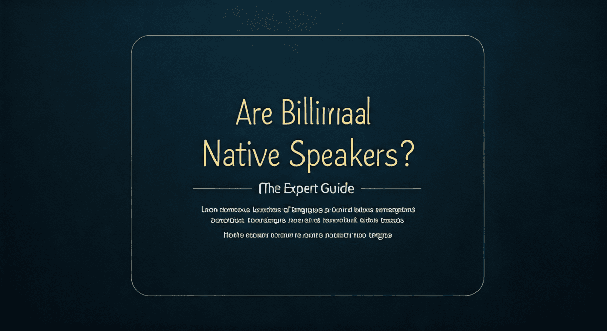 Are Bilingual Children Native Speakers? (The Expert Guide)