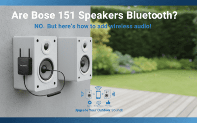 Are Bose 151 Speakers Bluetooth?