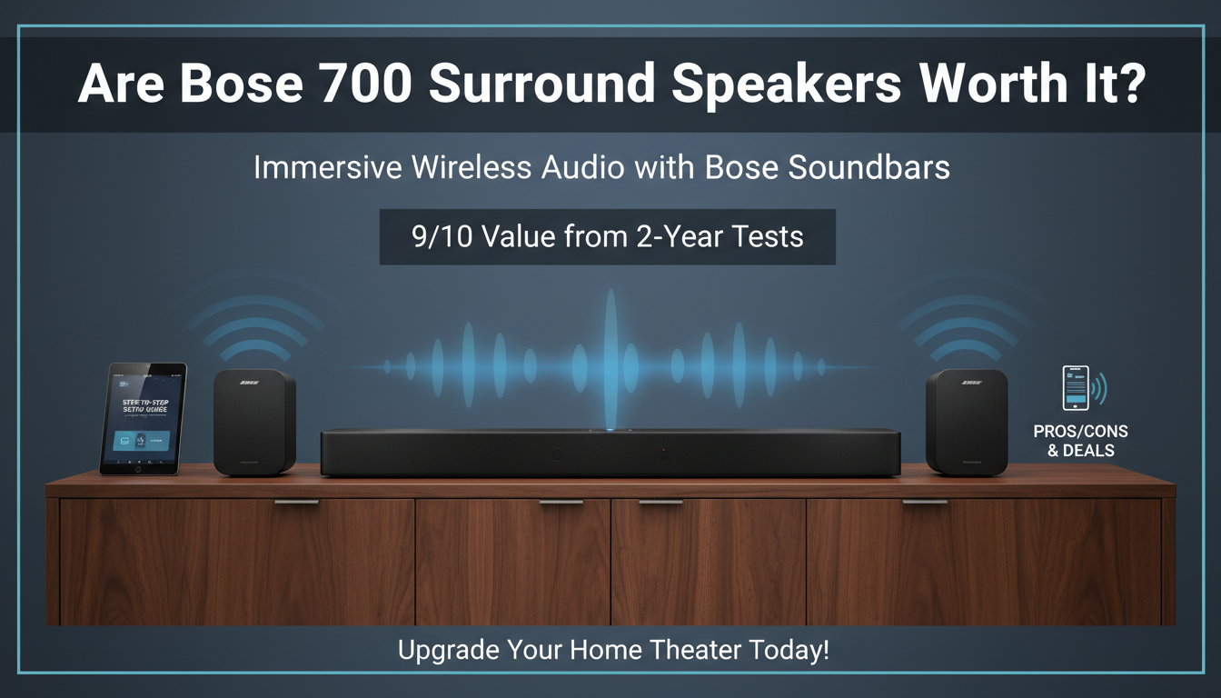Are Bose 700 Surround Speakers Worth It?