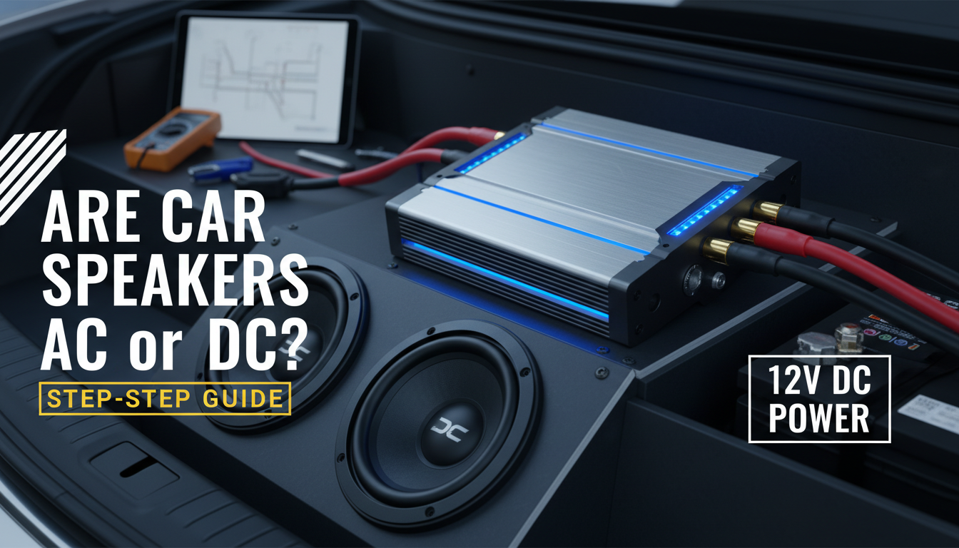Are Car Speakers AC or DC? Step-by-Step Guide