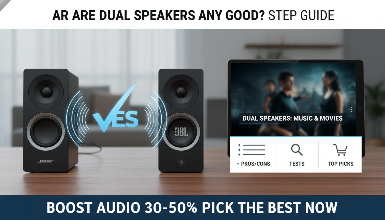 Are Dual Speakers Any Good? Step Guide