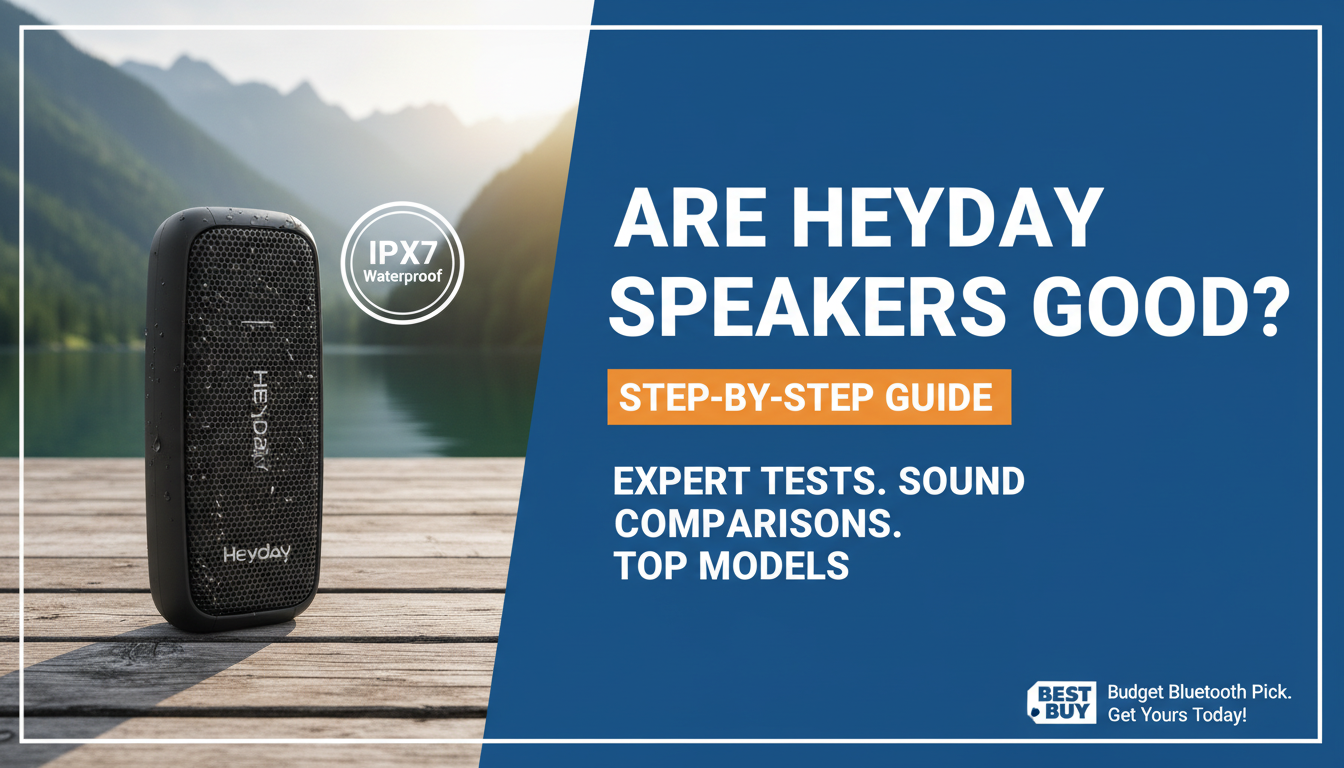 Are Heyday Speakers Good? Step Guide