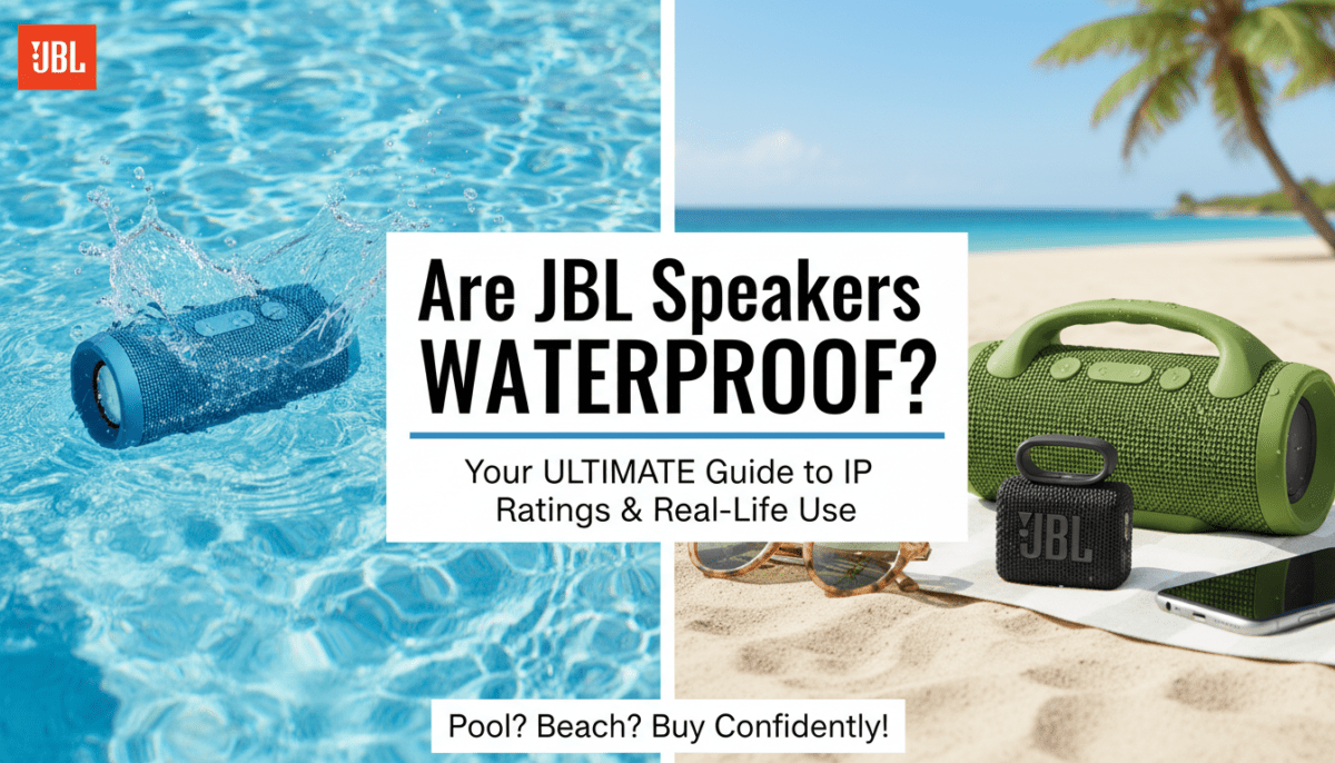 Are JBL Speakers Waterproof? Guide