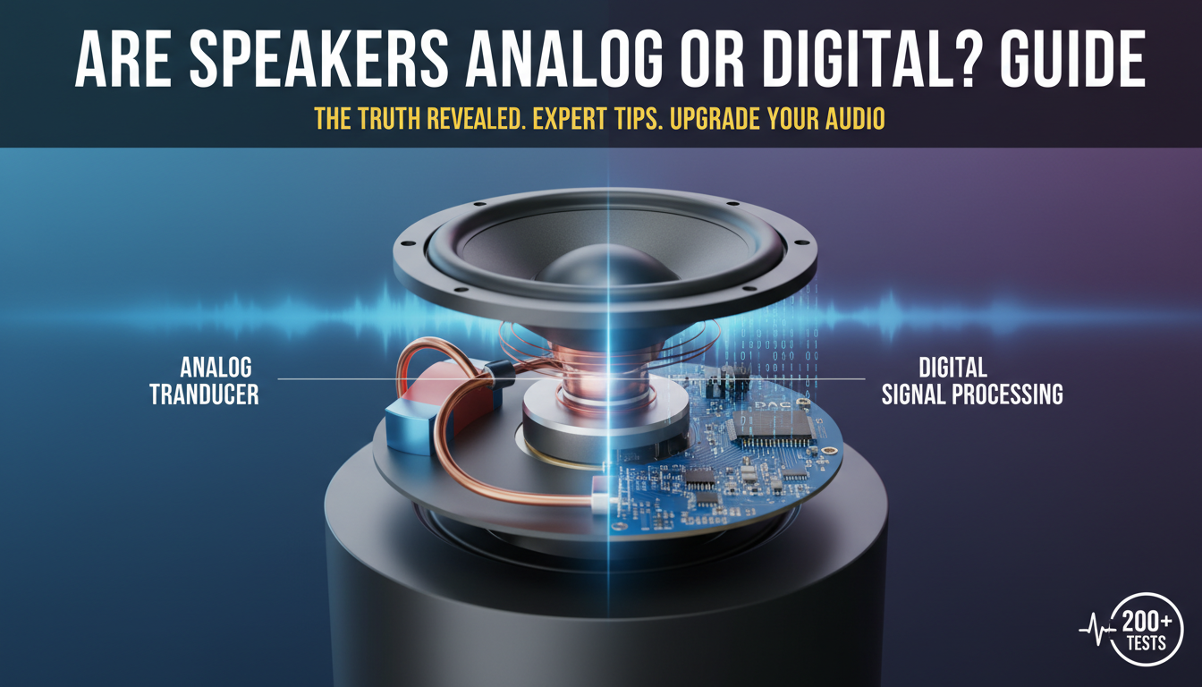Are Speakers Analog or Digital? Guide