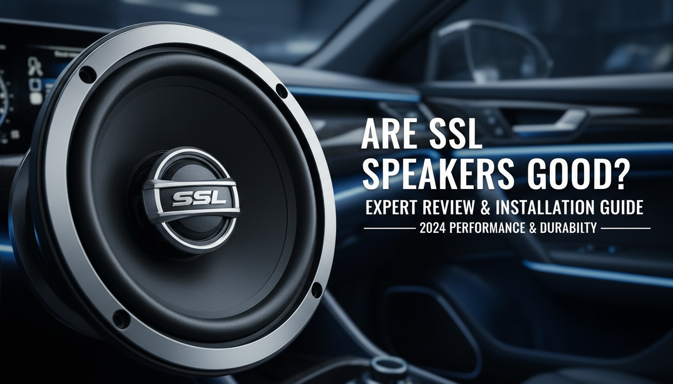 Are SSL Speakers Good? Expert Review & Installation Guide