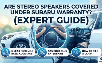 Are Stereo Speakers Covered Under Subaru Warranty? (Expert Guide)
