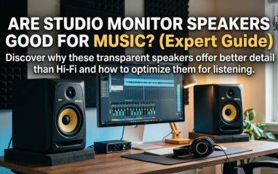Are Studio Monitor Speakers Good for Music? (Expert Guide)