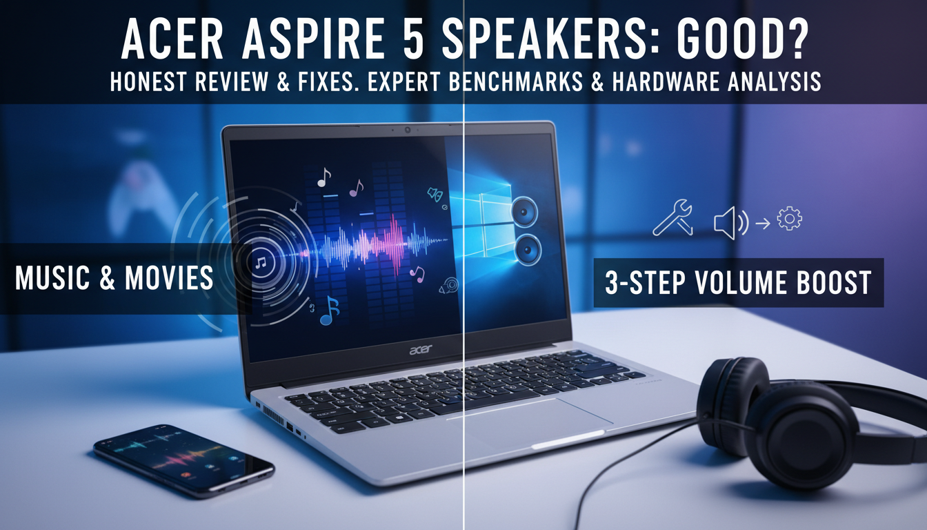 Are the Acer Aspire 5 Speakers Good? Honest Review & Fixes